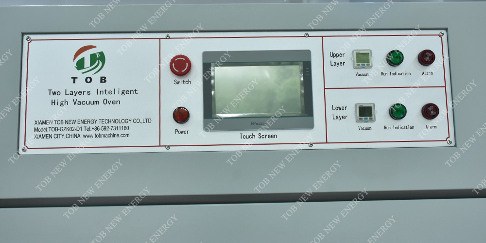 两层单开门智能型高真空烤箱