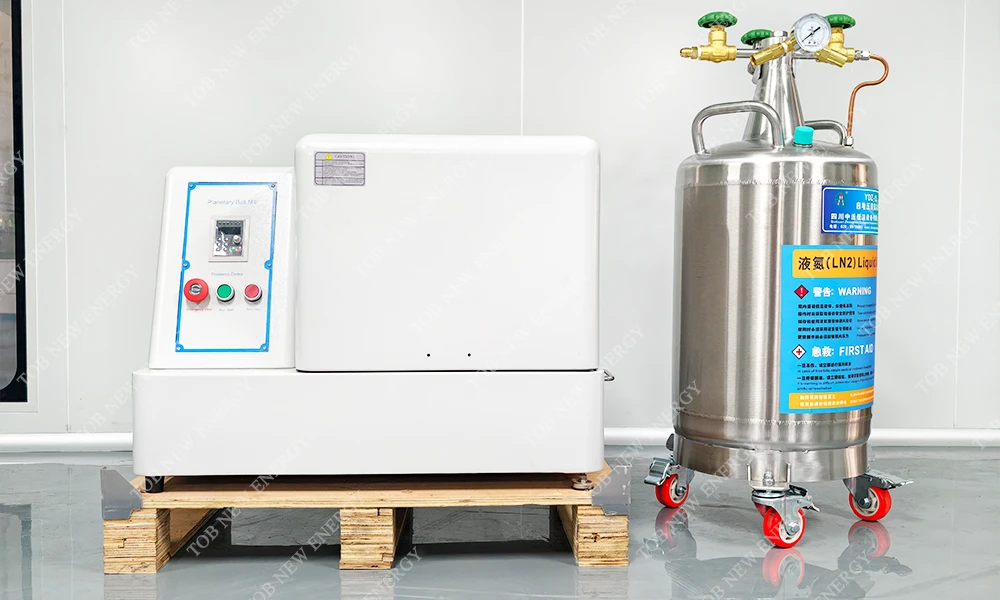 2L液氮型实验室变频行星球磨机 材料研磨机